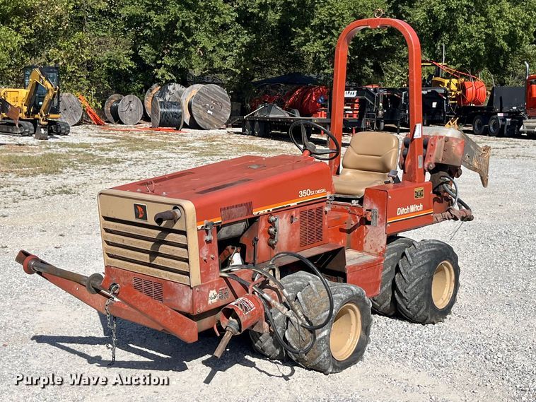1992 Ditch Witch 350SX cable plow - FG0688