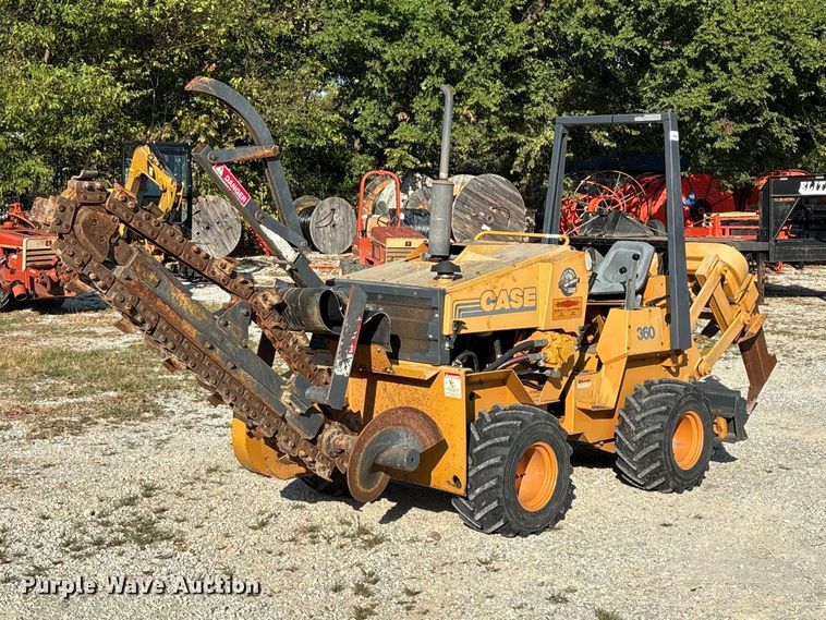 1997 Case 360 trencher - FG0689