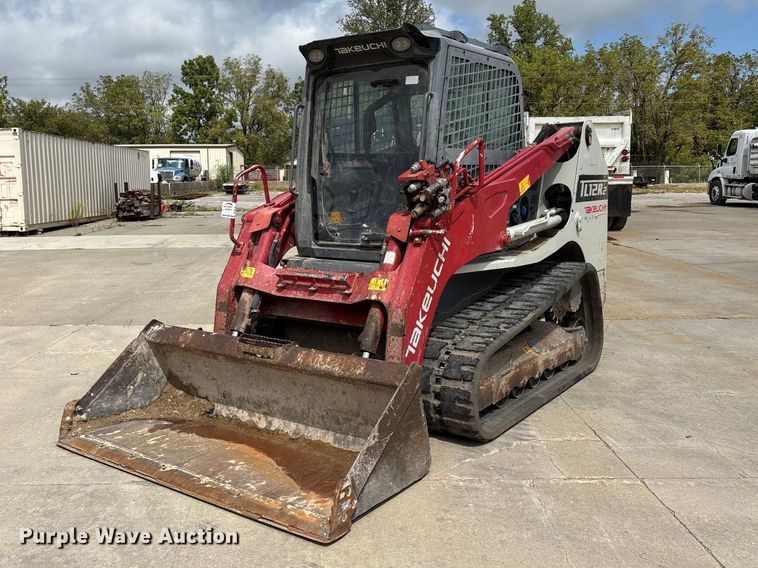 Takeuchi TL12 Tracked Skid Steer Loader For Sale | Purple Wave Auction