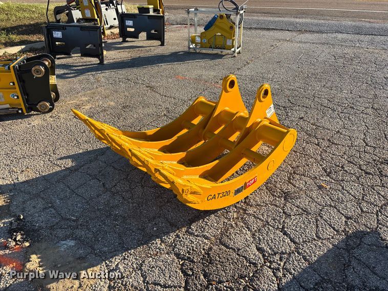 Toft TOFT08R excavator rake - FG0714