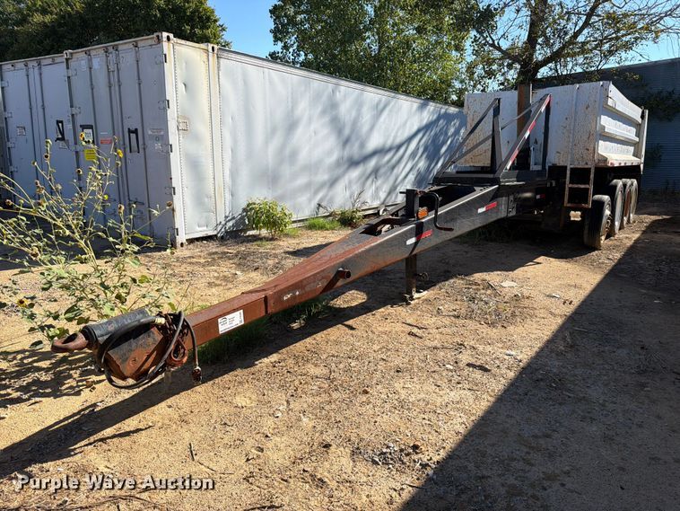 1996 Williamsen  Truck equipment  QQT end dump pup trailer - FI0389