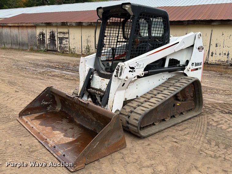2015 Bobcat T630 tracked skid steer loader - FJ0542