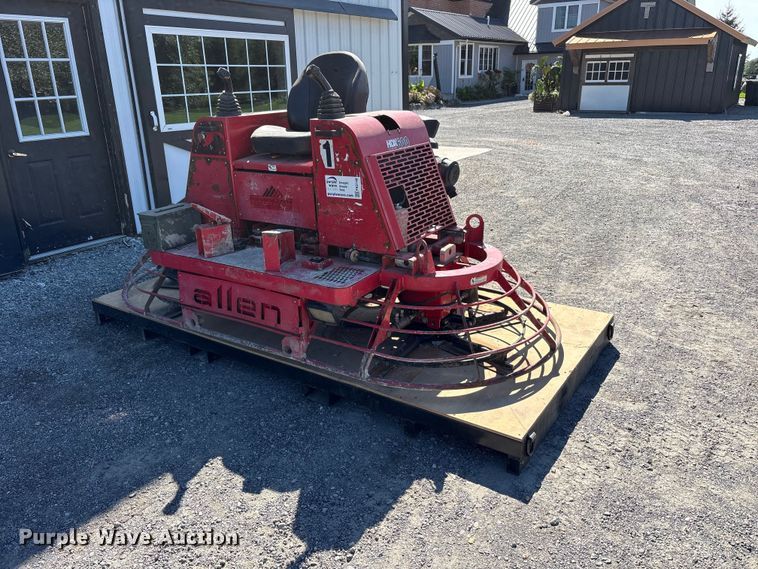 Allen Engineering HDX600 power trowel - FK2148
