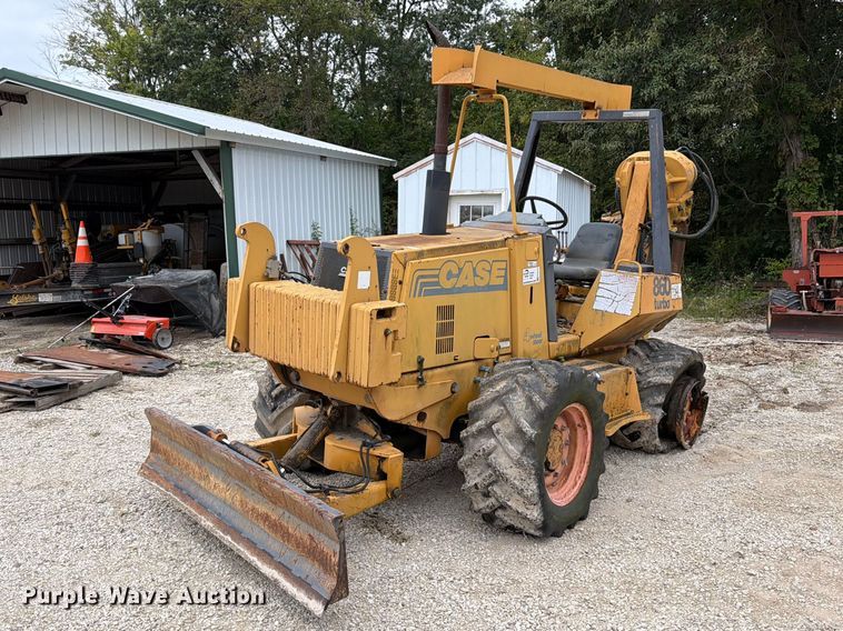 1996 Case 860 cable plow - FK3478