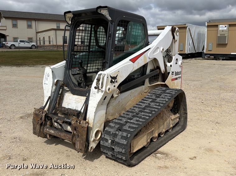 2018 Bobcat T650 tracked skid steer loader - FK3484