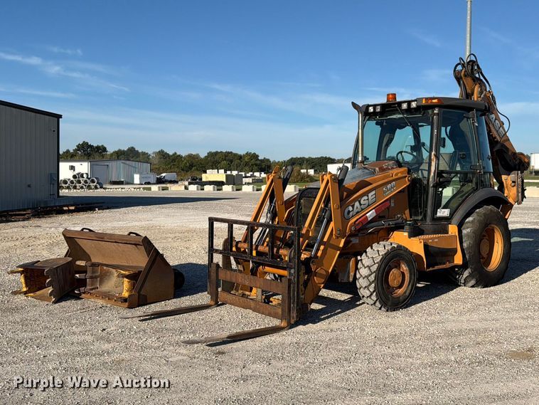 2013 Case 580 Super N backhoe - FK3494