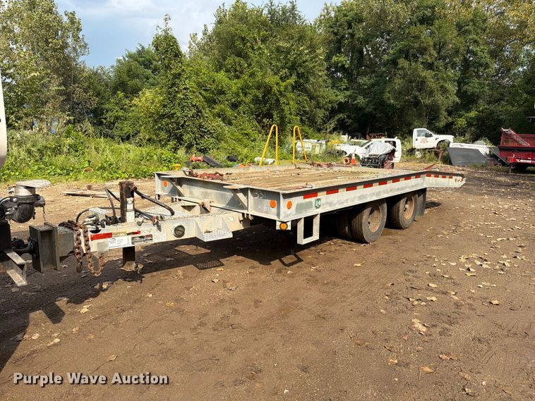 2014 Talbert equipment trailer - FK4137
