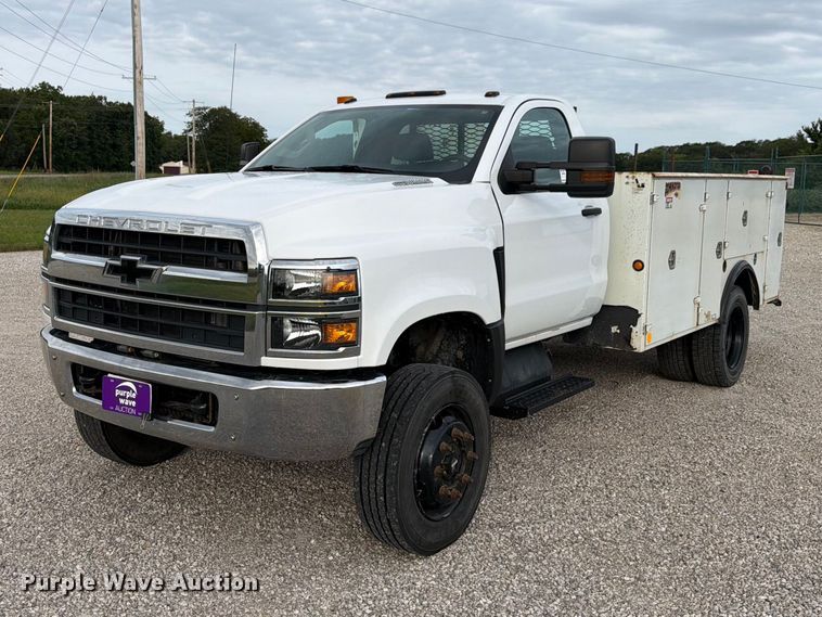 2019 Chevrolet Silverado 5500HD utility / service truck - FK4165