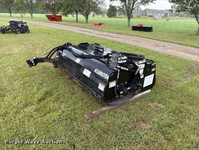 Kubota HB74 skid steer sweeper - FN5875