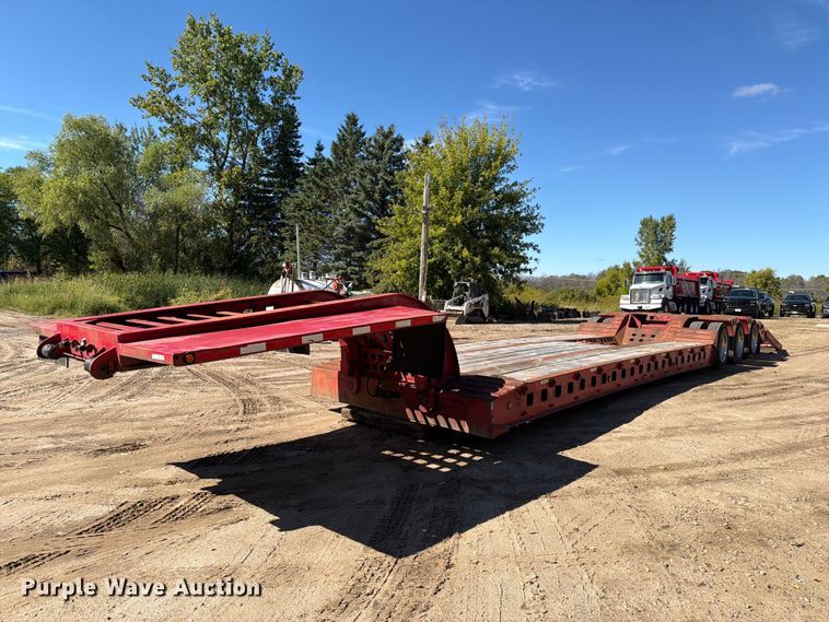 1995 Kalyn Siebert 69T3A lowboy equipment trailer - FT8106