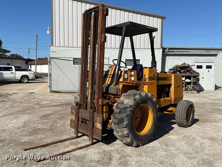 Rough Terrain Forklifts For Sale | Purple Wave