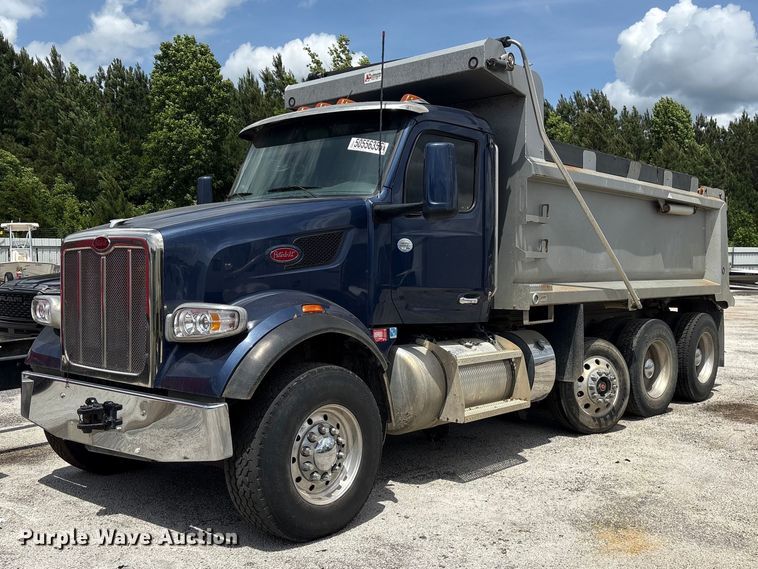 2024 Peterbilt 567 dump truck - YA3490