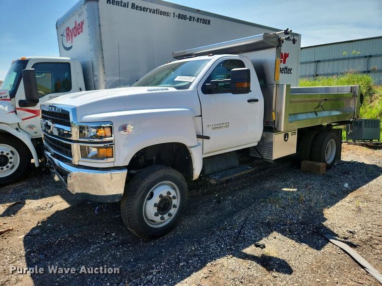 2024 Chevrolet Silverado 5500HD dump truck - YA4247