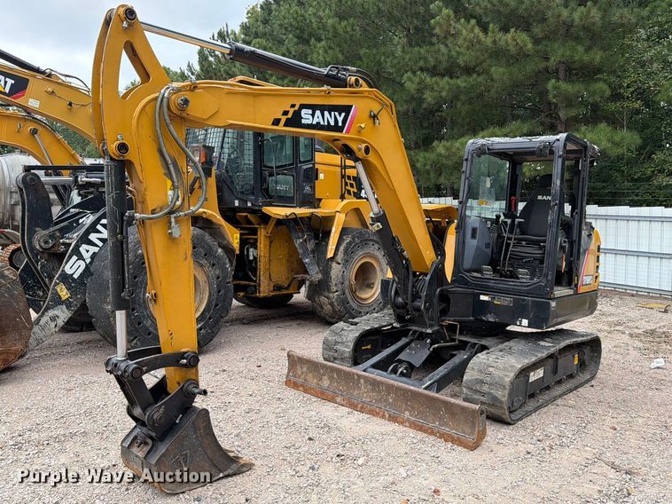 2022 Sany SY60C mini excavator - YA4722