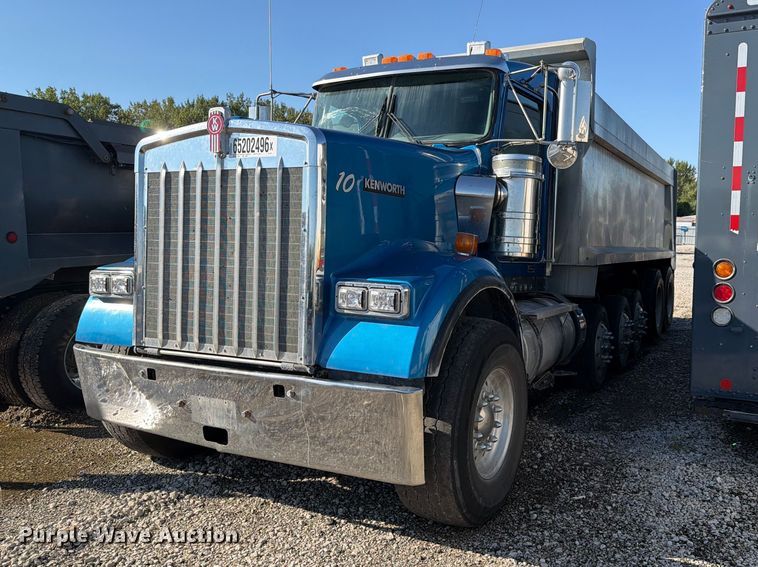 2021 Kenworth W900 dump truck - YA4839