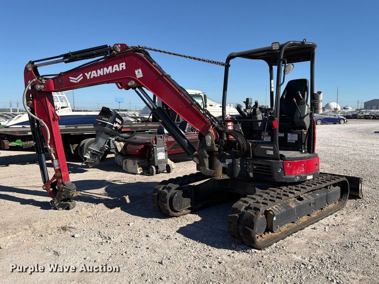 2025 Yanmar VIO55-6A mini excavator - YA5634