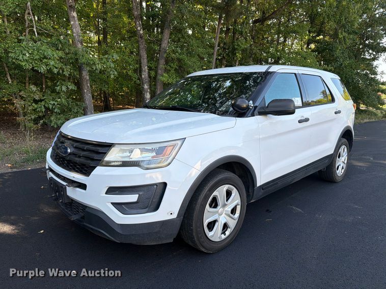 2017 Ford Explorer Police Interceptor SUV - DT2923