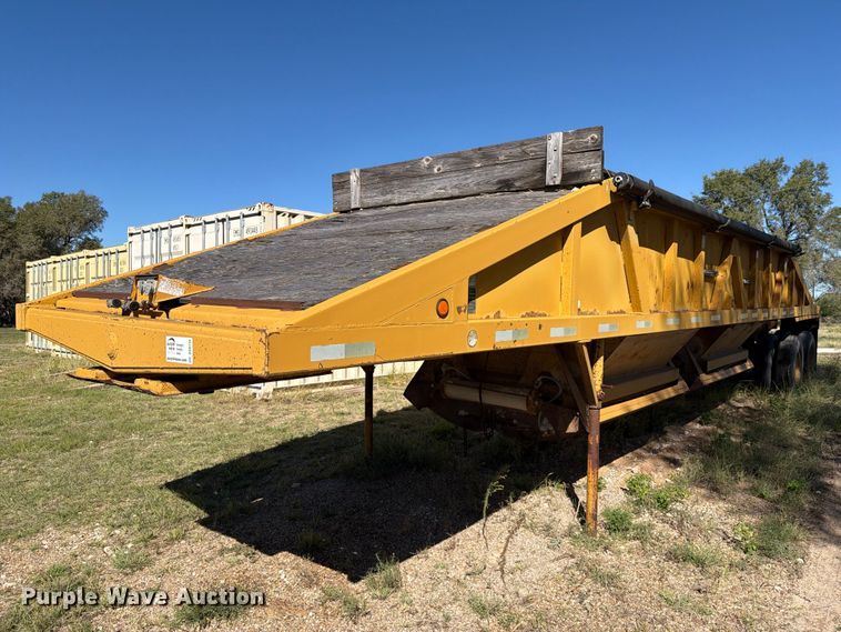 1987 Ranch Manufacturing bottom dump trailer - DV8734