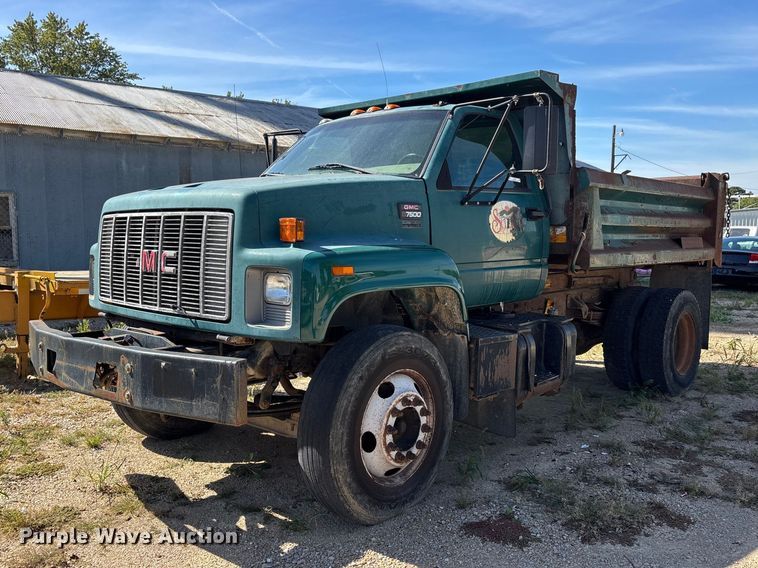 2000 GMC C7500 dump truck - ER3431