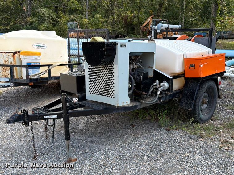 2003 Sewer Equipment Co shop built sewer jetter trailer - EX0060
