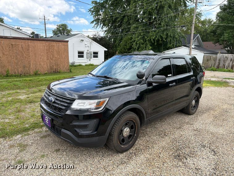 2017 Ford Explorer Police Interceptor SUV - EX4537
