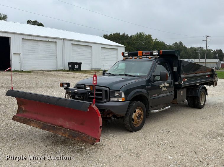 2004 Ford F550 dump truck - EX4613