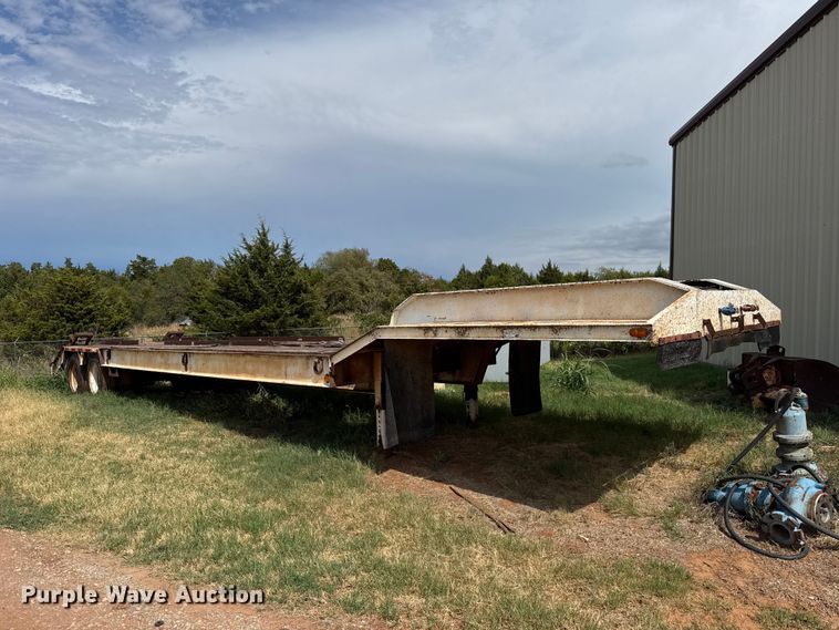 1997 Atoka drop deck equipment trailer - FC4390