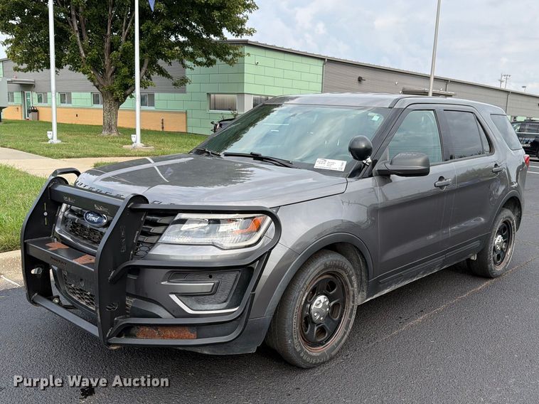 2019 Ford Explorer Police Interceptor SUV - FI0867
