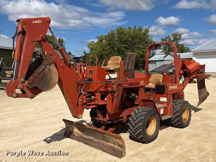 1989 Ditch Witch 5010DD vibratory cable plow - FJ0532