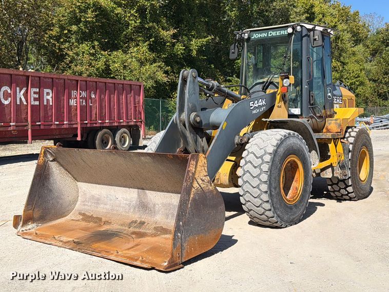 2009 John Deere 544K High Lift wheel loader - FM6522