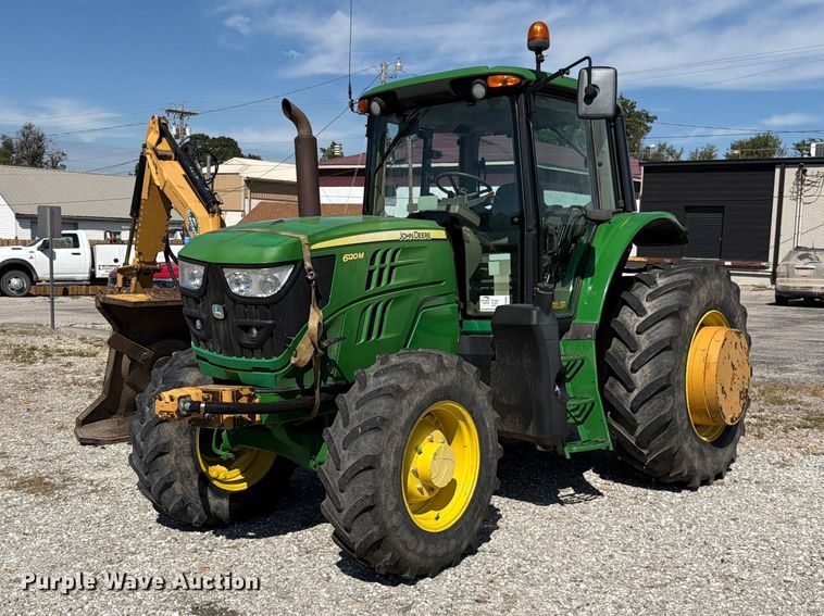 2016 John Deere 6120M MFWD tractor - FN5865