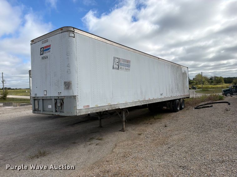 1985 Fruehauf FBX-F2-48-11-W1.5-102 dry van trailer - FN5869