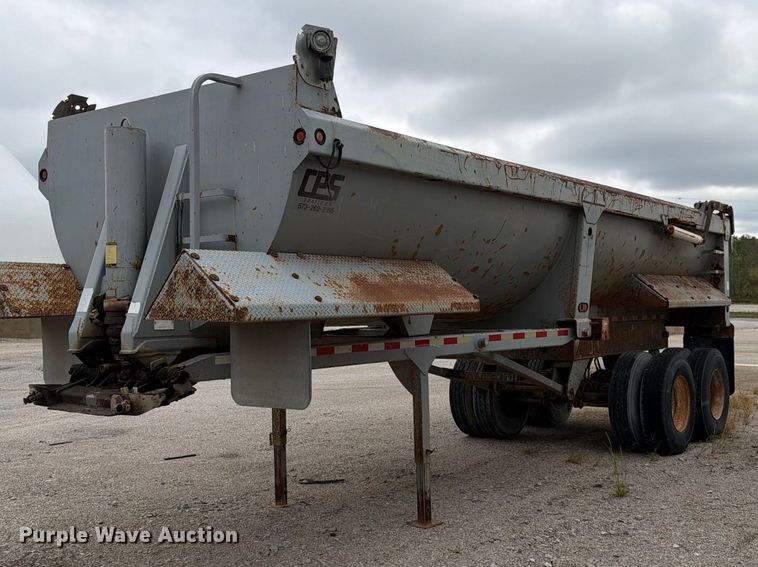 2003 CPS Trailers TSTD 26 end dump trailer - FN5872