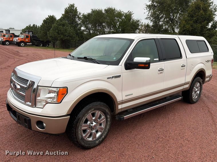 2012 Ford F150 Crew Cab pickup truck - FT6751
