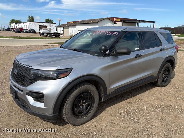 2021 Ford Explorer Police Interceptor SUV - FT6821
