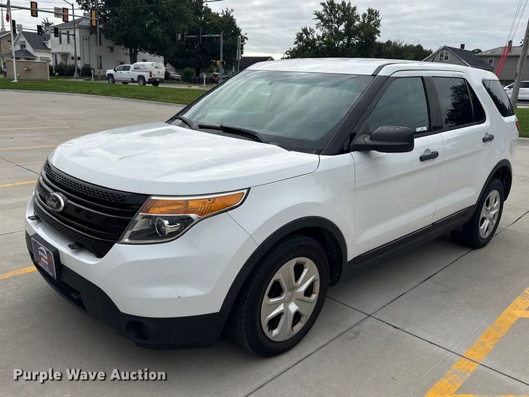 2014 Ford Explorer Police Interceptor SUV - ND9550