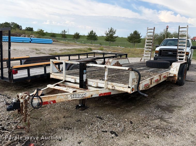 2003 Titan utility trailer - NF9725