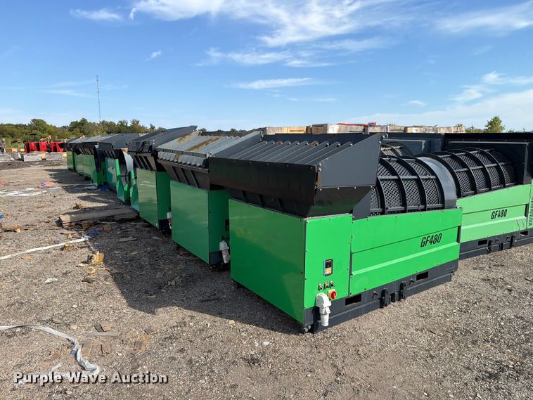 (12) Erie Industries GF480 trommel screens - EU1531