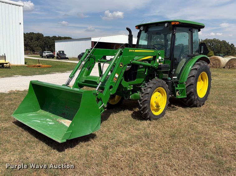 2021 John Deere 5065E MFWD tractor - EX0527