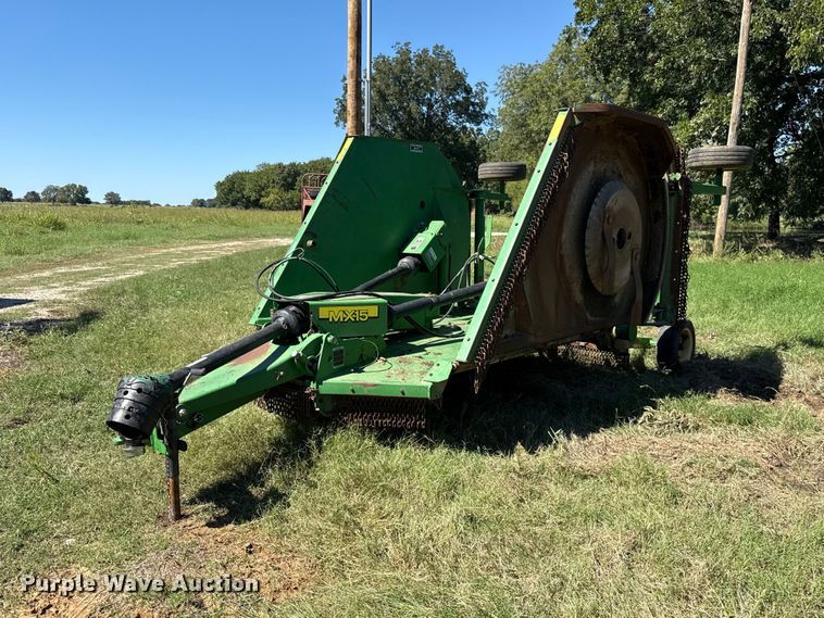 2012 John Deere MX15 batwing rotary mower - FC4501
