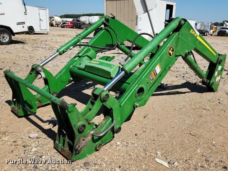 2022 John Deere 520M loader - YA5566