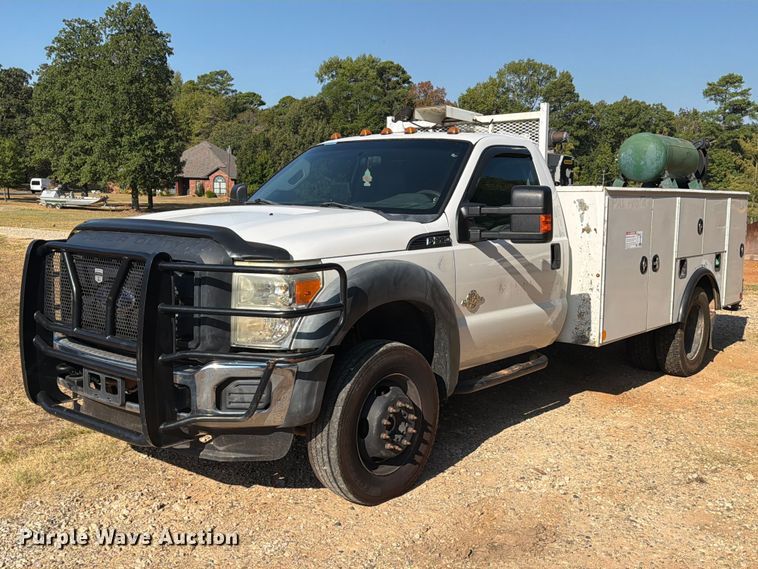 2013 Ford F550 Super Duty utility / service truck - EA7365