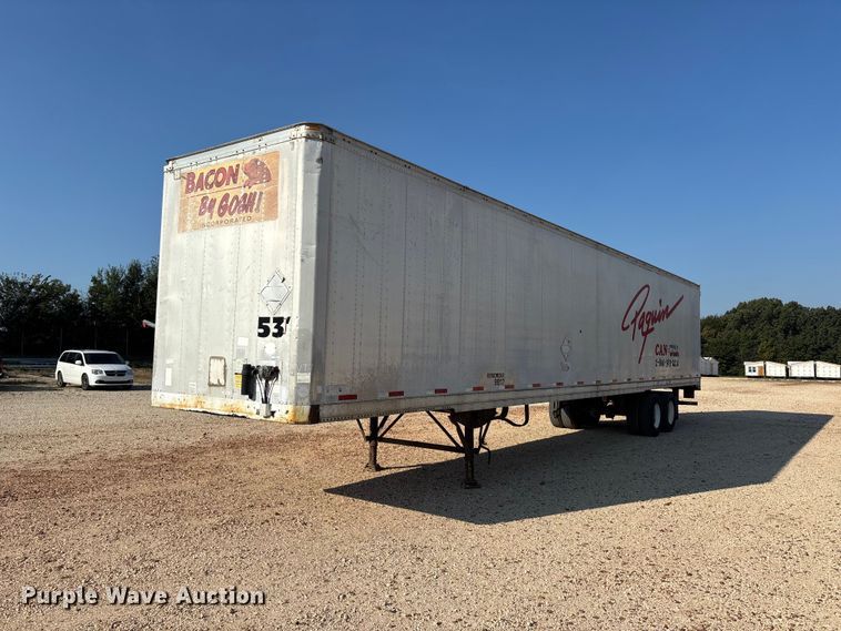 1999 Stoughton dry van trailer - ER3345