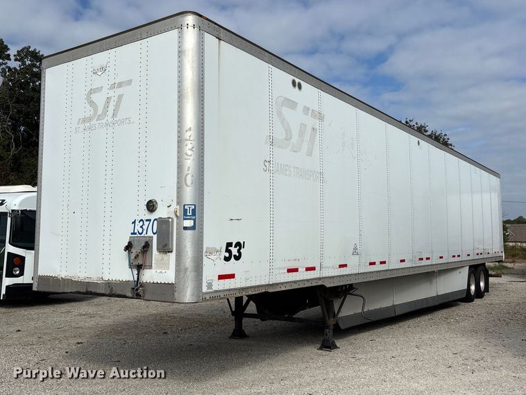 2012 Wabash DVLSHPC dry van trailer - ER3404