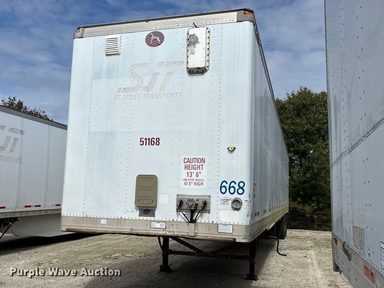 2007 Great Dane 7411TP-101A dry van trailer - ER3410