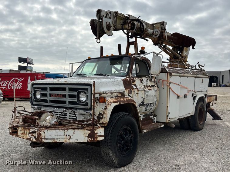 1988 GMC C7 digger derrick truck - ER3419