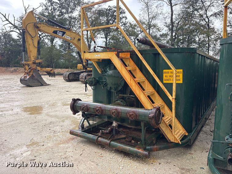 Gas buster frac tank trailer - ES8214