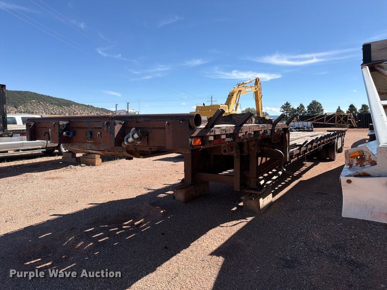 1991 Dorsey drop deck trailer - FM7686
