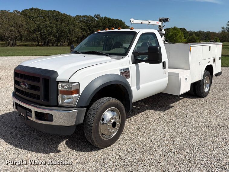 2009 Ford F550 Super Duty XL utility / service truck - FN2609