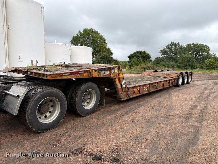 1994 Load King drop deck equipment trailer - FP3108